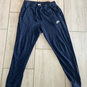 Navy Blue Nike Sweatpants